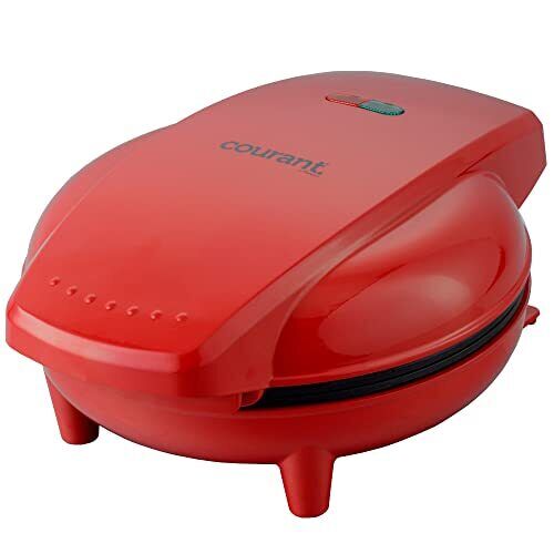 Courant Red Personal Griddle and Pizza Maker 7" 1pc - The Cuisinet
