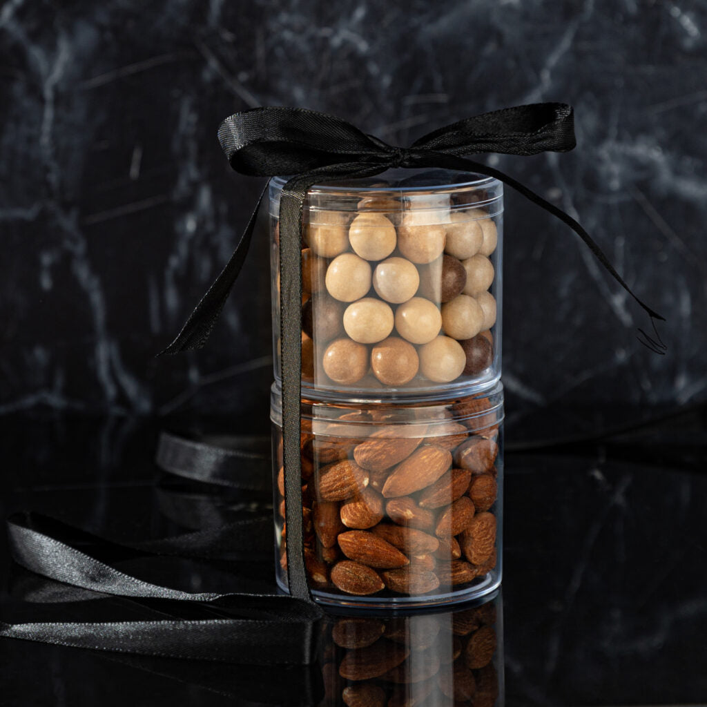 Miniware Clear Cylinder Box 6.5oz (7cm x 6cm) 6pc