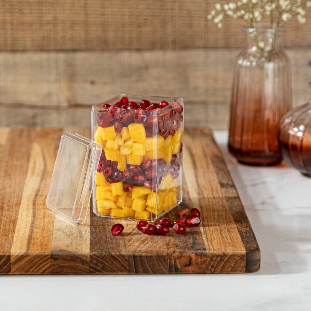 Miniware Clear Box 6.25cm x 5.5cm x 9.5cm 4pc