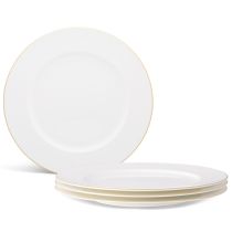 Noritake Gold Accompanist Dinnerware Set Dinner Plate 11" 4pc