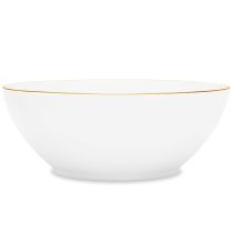 Noritake Gold Accompanist Dinnerware Set Bowl Round Vegetable 70oz