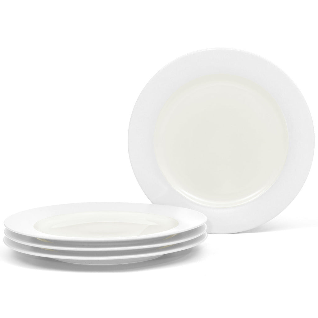 Noritake White Colorwave Rim Dinnerware Set