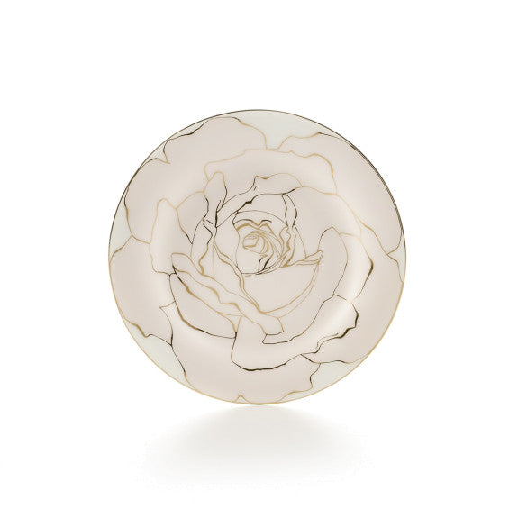 Brilliant Pink/White Rose Blossom Dinnerware Set 18pc