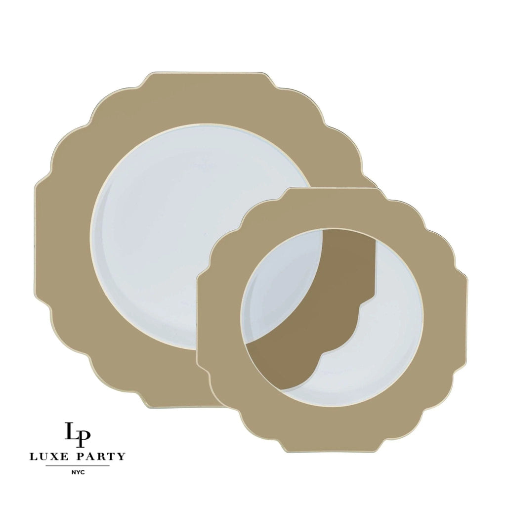 Luxe Party Gold Dinner Plates 10.5" 10pc - The Cuisinet