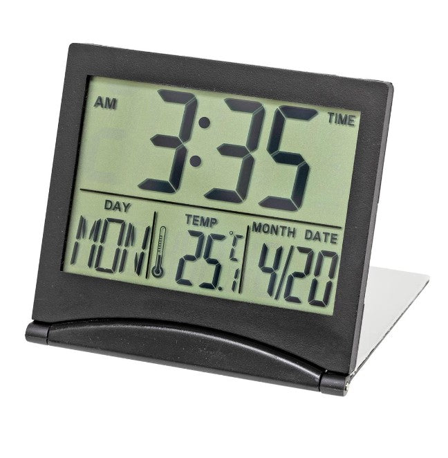 FLIP Travel Alarm Clock 8" 1pc
