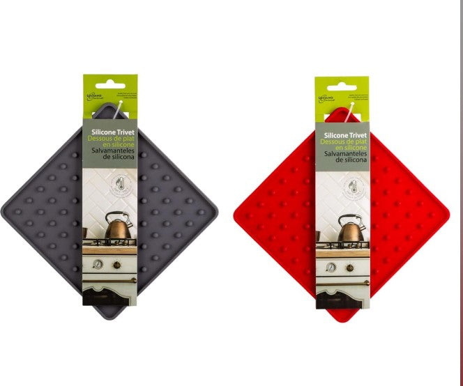 L.Gourmet Silicone Trivet 4" 1pc
