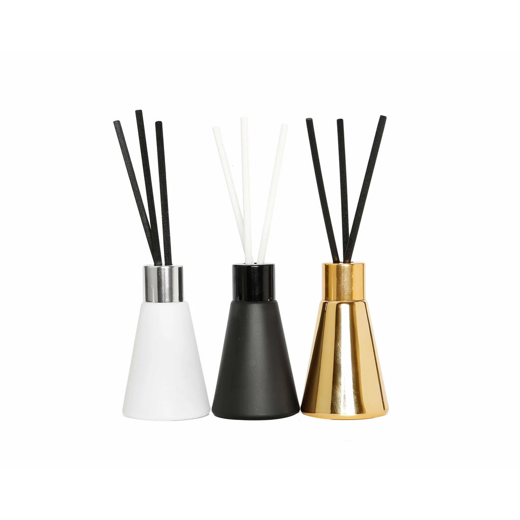 Vivience Diffusers- White/Black/Gold - Assorted Scents 3pc - The Cuisinet