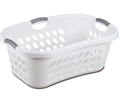 Sterilite Ultra White Laundry Basket - The Cuisinet