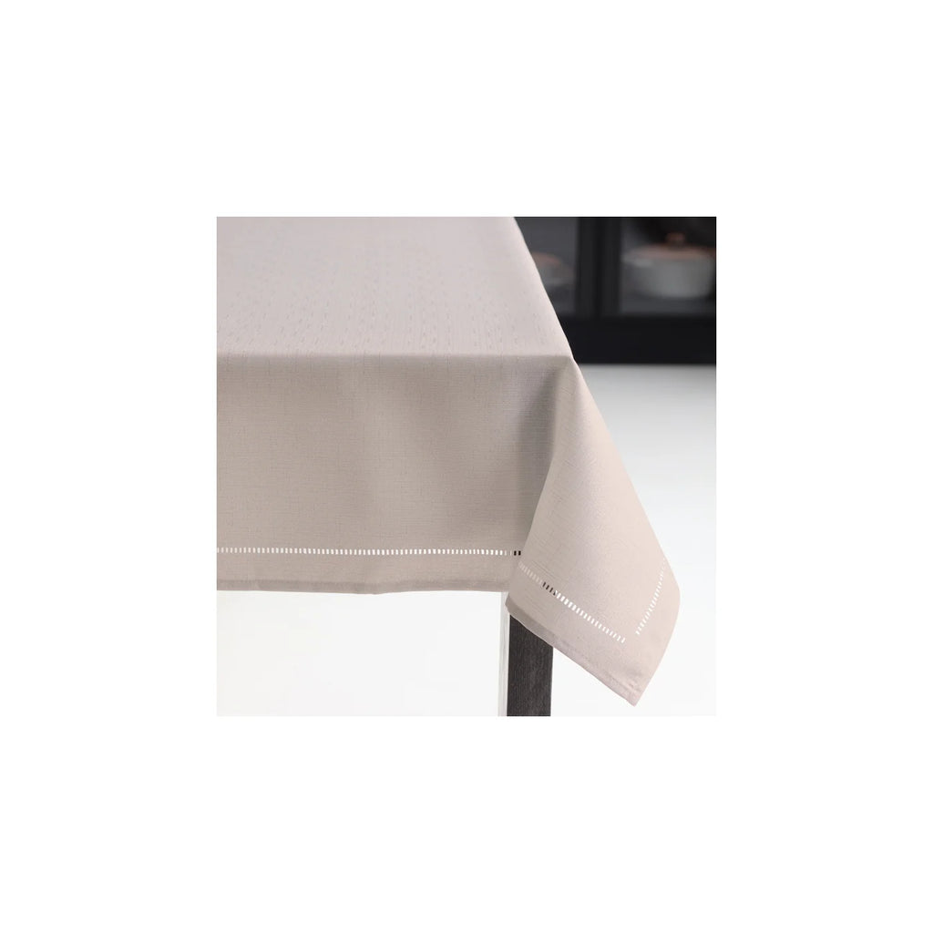 Harman Lurex Hemstitch Table Cloth 60x90 Rose Gold - The Cuisinet