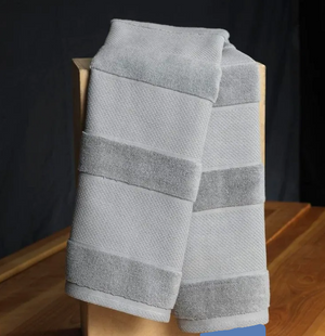 RoseBerry Grey Waffle Hand Towel