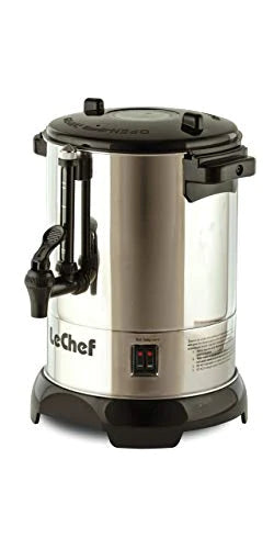 Le Chef Stainless Steel Deluxe Urn 30 Cup 1pc - The Cuisinet