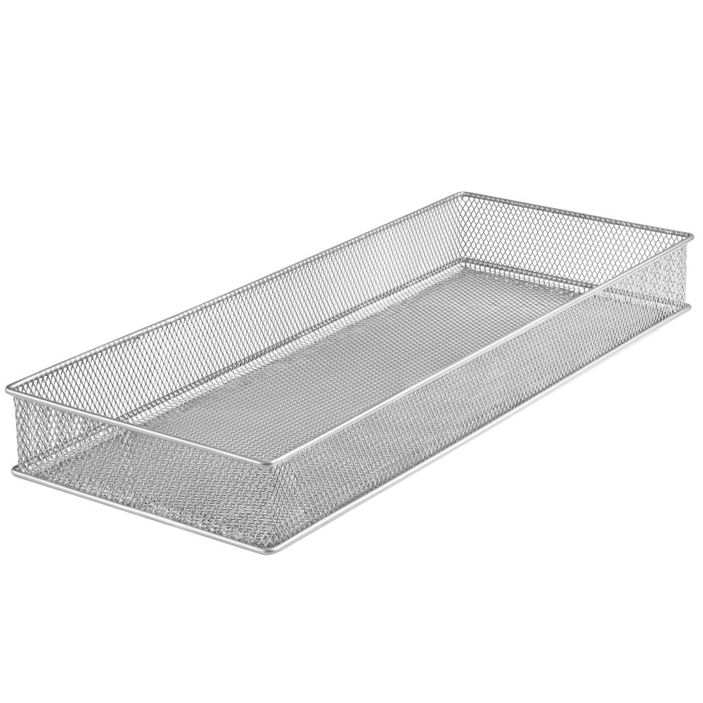 Silver Mesh Drawer Cabinet and or Shelf Organizer  9x16" - The Cuisinet