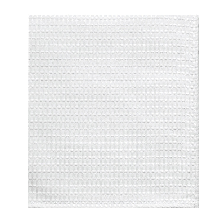 Hotel Lux Shower Curtains, White - The Cuisinet