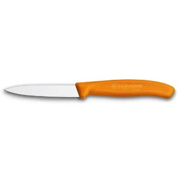 Victorinox Orange Straight Ponted Knife 3.25" 1pc - The Cuisinet