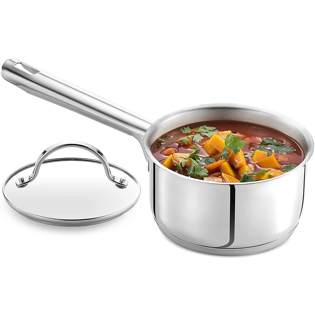 GOURMEX Stainless Steel Induction Saucepan - The Cuisinet