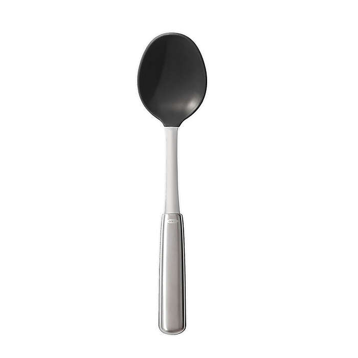 OXO Good Grips® Black Stainless Steel Serving Spoon - The Cuisinet