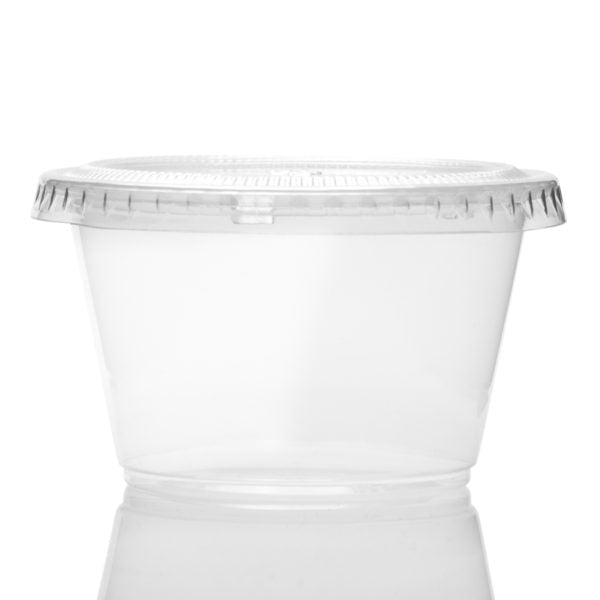 Blue Sky Clear Portion Cups with Lids 5.5oz 25pc - The Cuisinet