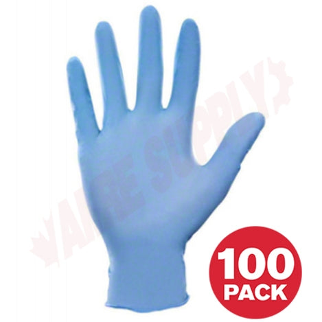 Westcraft Vinyl Disposable Gloves, Blue, Large, 100/Box - The Cuisinet