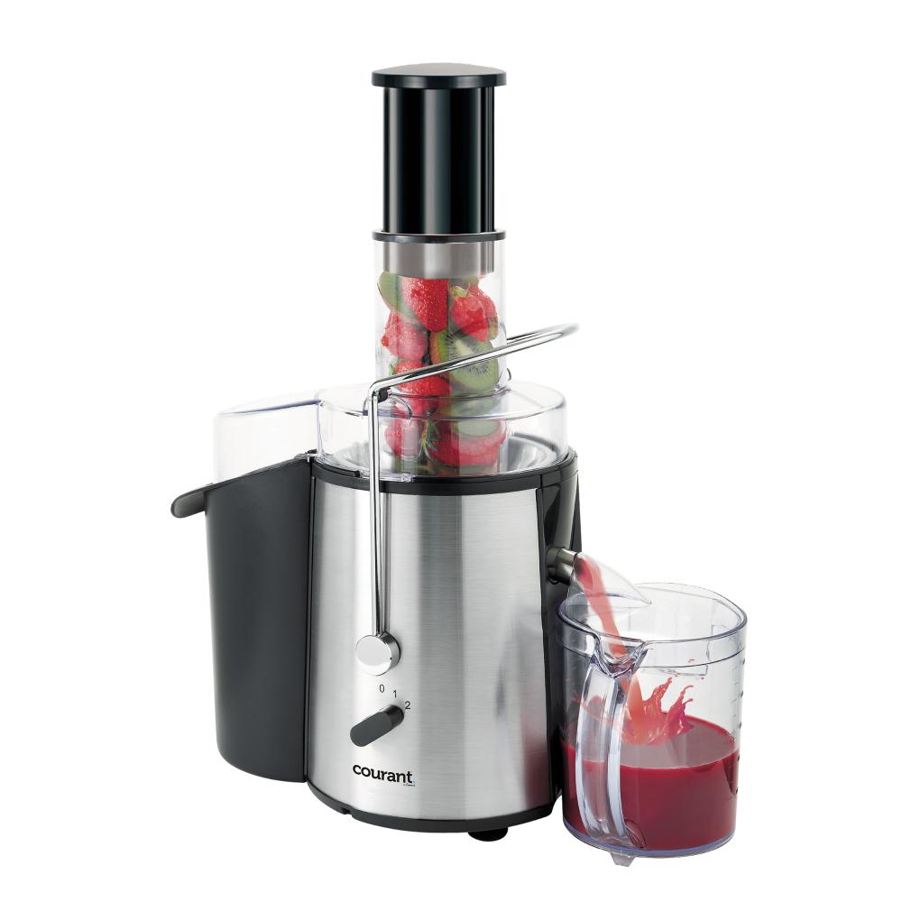 Courant Black/Stainless Power Juicer with Juice Cup 750W 1pc - The Cuisinet