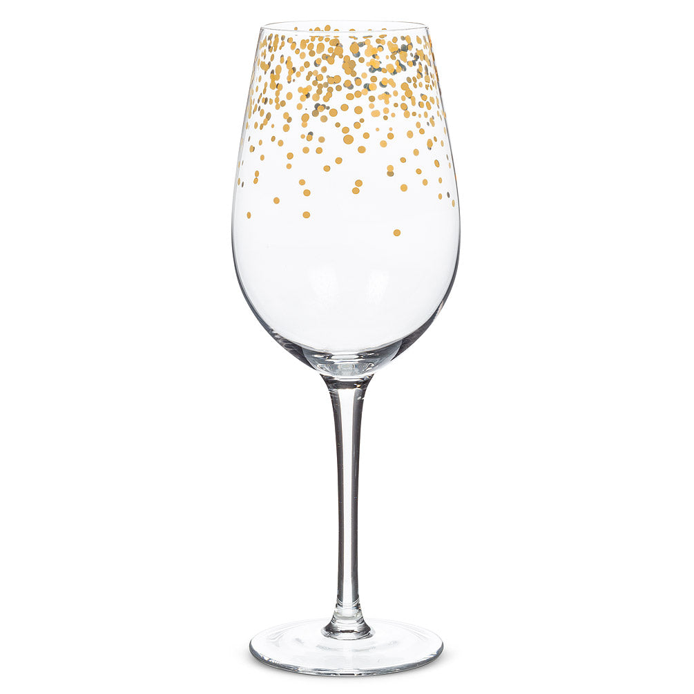 Abbott Confetti Wine Glass 1pc - The Cuisinet