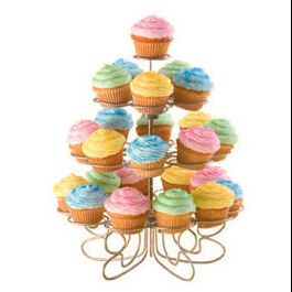WILTON MINI CUPCAKES 'N MORE STAND, 24 CT - The Cuisinet