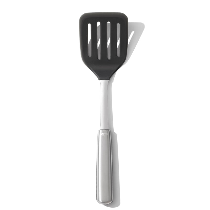 OXO SteeL® Silicone Turner - The Cuisinet