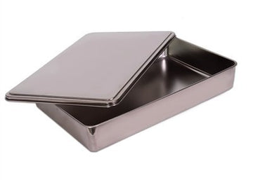 YBM Stainless Steel Covered Cake Pan
