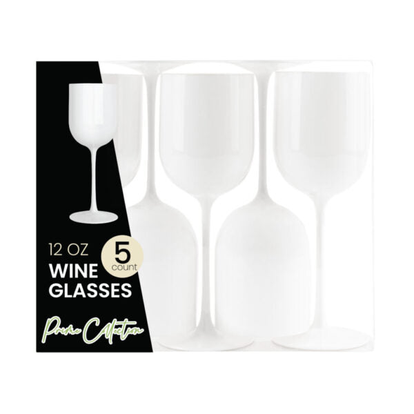 Prime Collection White Wine Goblets 12oz 5pc - The Cuisinet