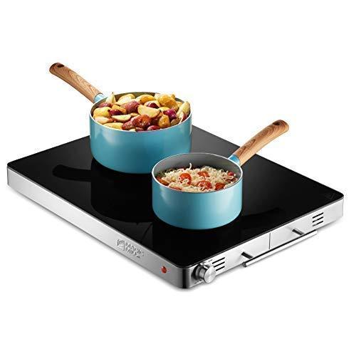 MAGIC MILL DELUXE S/S FRAME ENAMEL TOP HOT PLATE - The Cuisinet