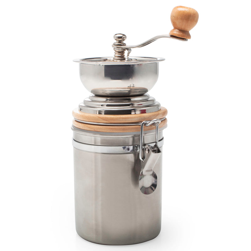 Café Culture Stainless Steel Adjustable Coffee Grinder 1pc - The Cuisinet