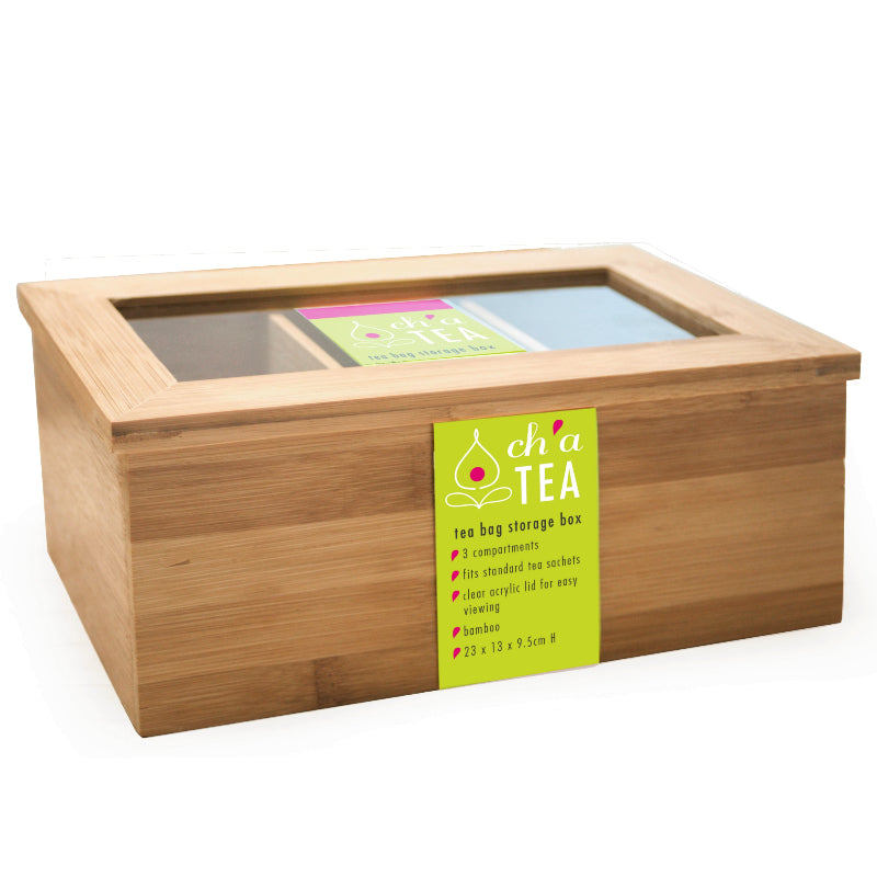 CH'A Tea Bag Storage Box 1pc - The Cuisinet
