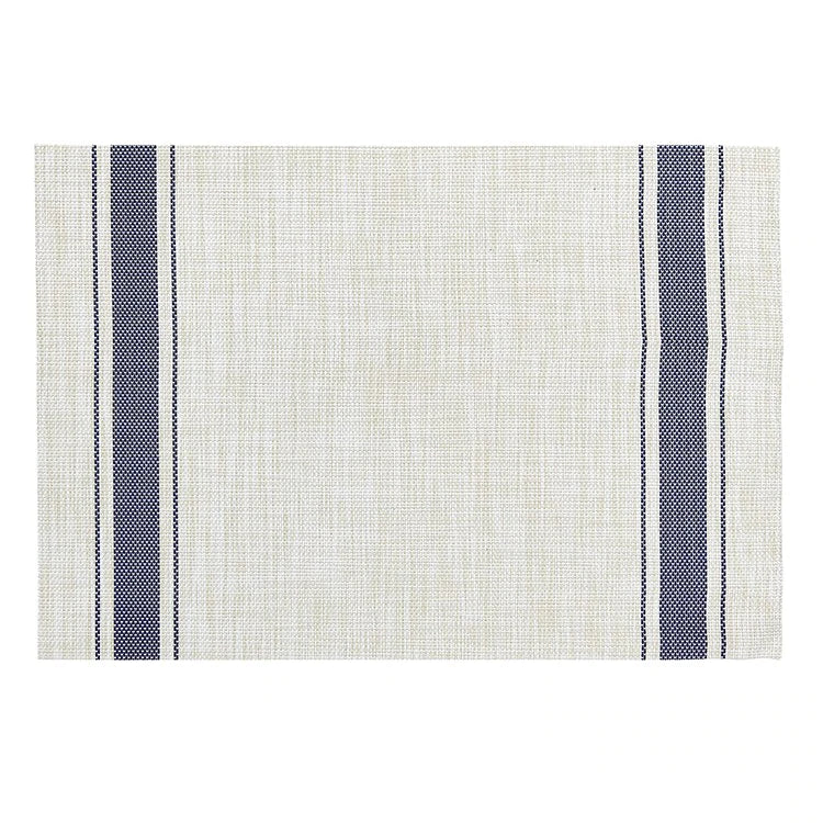 Navy Bistro Stripe Placemat - The Cuisinet