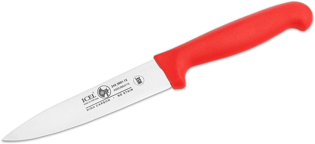 Icel Red Straight Utility Knife 7" 1pc - The Cuisinet
