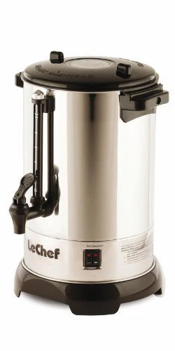 Le Chef Stainless Steel Deluxe Urn 40 Cup - The Cuisinet