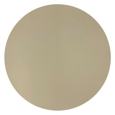 Studio Leather Round Placemat Stone - The Cuisinet