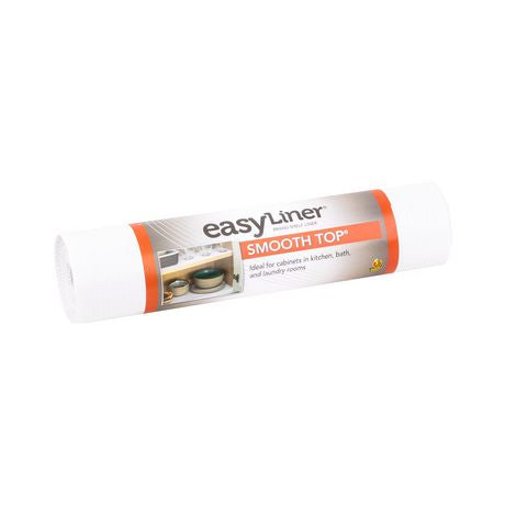 Easy Liner White Smooth Top  Shelf Liner 12 in. x 10 ft. - The Cuisinet
