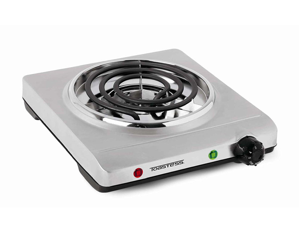Toastess Stainless Steel Portable Single Burner Cooking Range 1pc - The Cuisinet