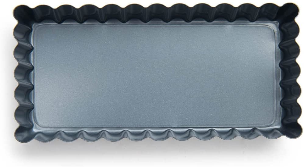 Fox Run Non-Stick Tart Pan, 4.5 x 2.25 x 0.75 inches, Metallic - The Cuisinet