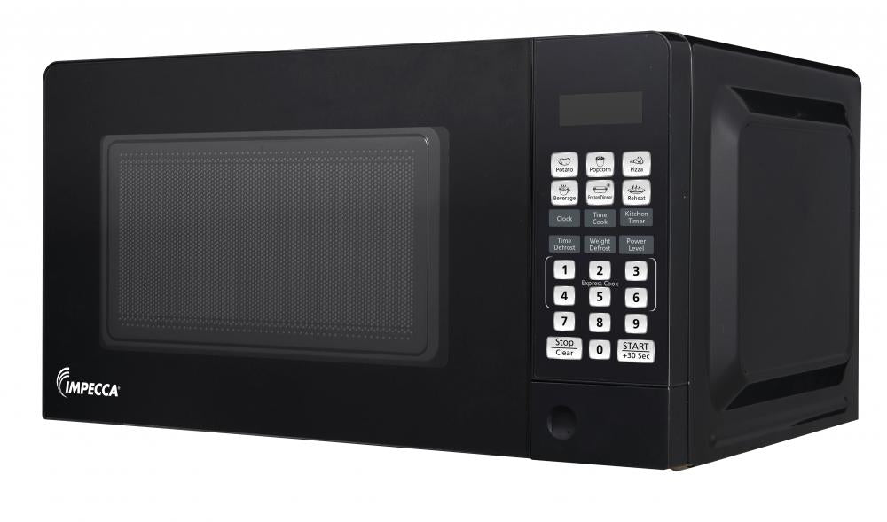 IMPECCA 0.7 Cu. Ft. Microwave Oven DIG 700W - Black - The Cuisinet