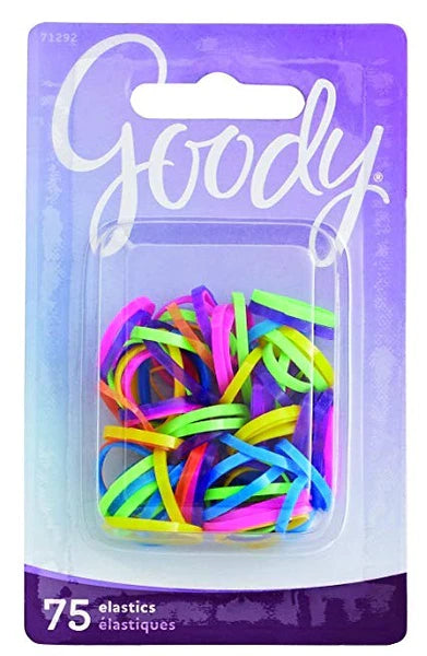 Goody Assorted Colors Mini Ouchless Hair Elastics  75pc - The Cuisinet