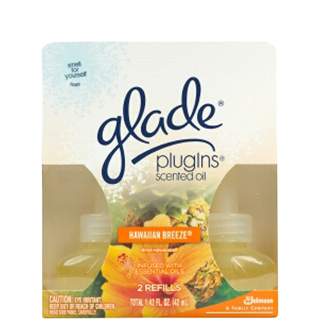 Glade Plugins Scented Oil Refill - Hawaiian Breeze - 2 ct - The Cuisinet