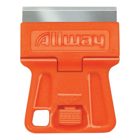 Allway 1-1/2 in. W Carbon Steel Single-Edge Glass Scraper - The Cuisinet