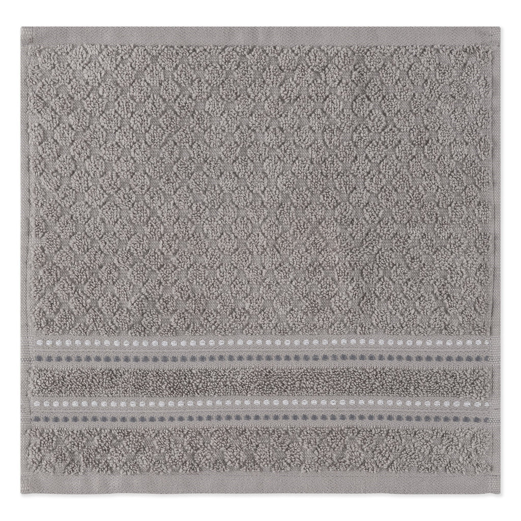 FACECLOTH TERRY AMBIANCE COLLECTION 12X12 TAUPE - The Cuisinet