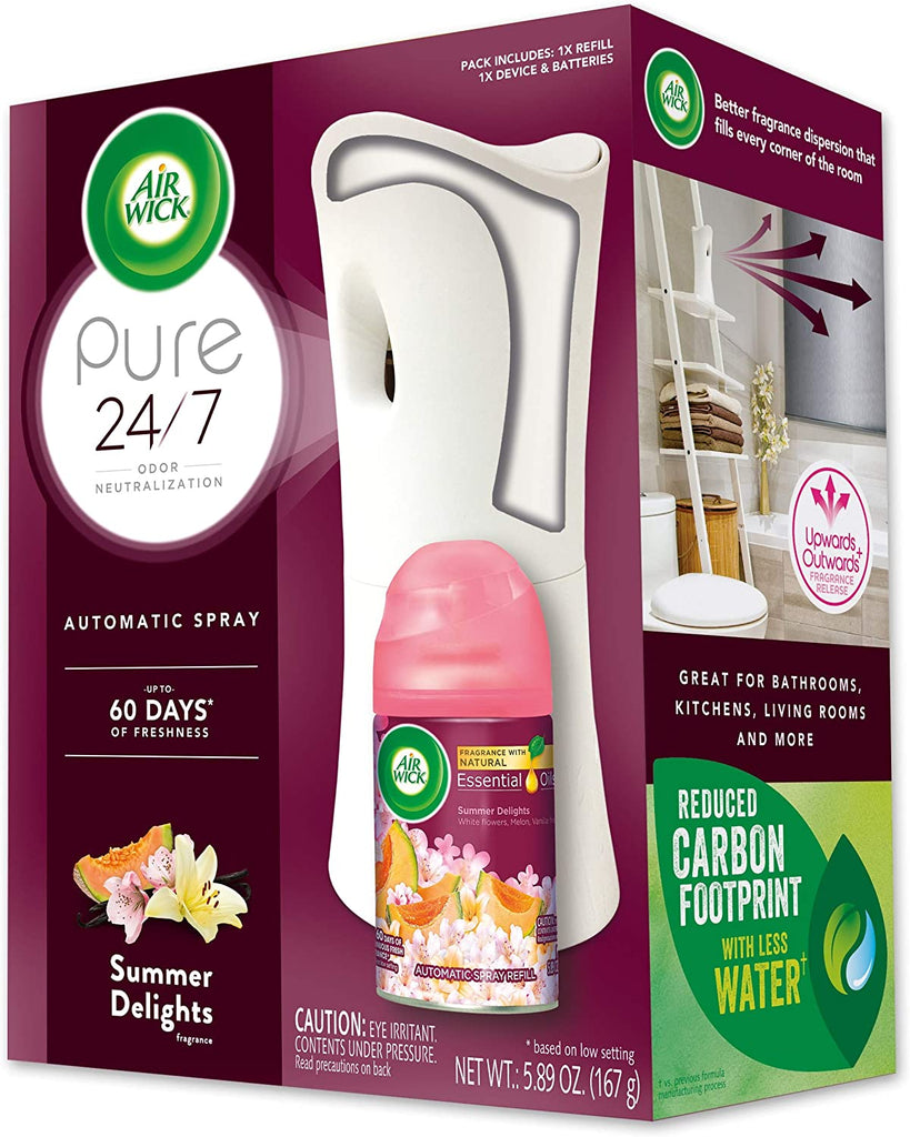 Air Wick Pure Freshmatic Automatic Spray Starter Kit (Gadget + 1 Refill) - The Cuisinet