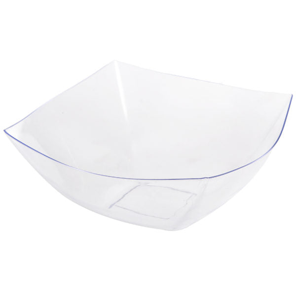 Simcha Collection Clear Square Serving Bowl 128oz 1pc - The Cuisinet