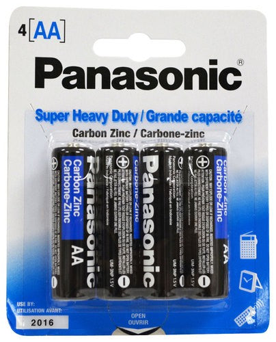 Panasonic Heavy Duty AA Battery 4 Pack - The Cuisinet