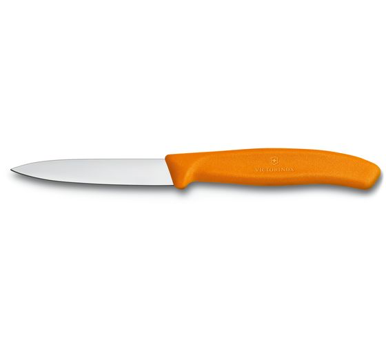 Victorinox Orange Straight Pointed Knife 4" 1pc - The Cuisinet
