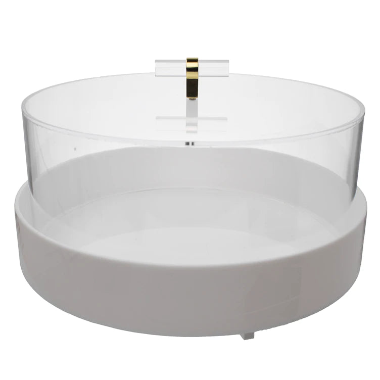 Boker Tov Shalom Lucite Cake Dome 1pc - The Cuisinet