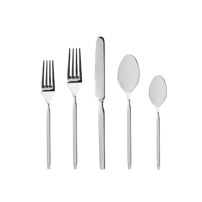 Godinger Lily 18/0 Stainless Steel Flatware Set 20pc - The Cuisinet
