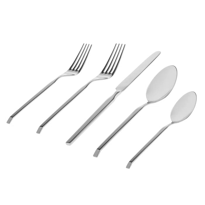 Godinger Lily 18/0 Stainless Steel Flatware Set 20pc - The Cuisinet